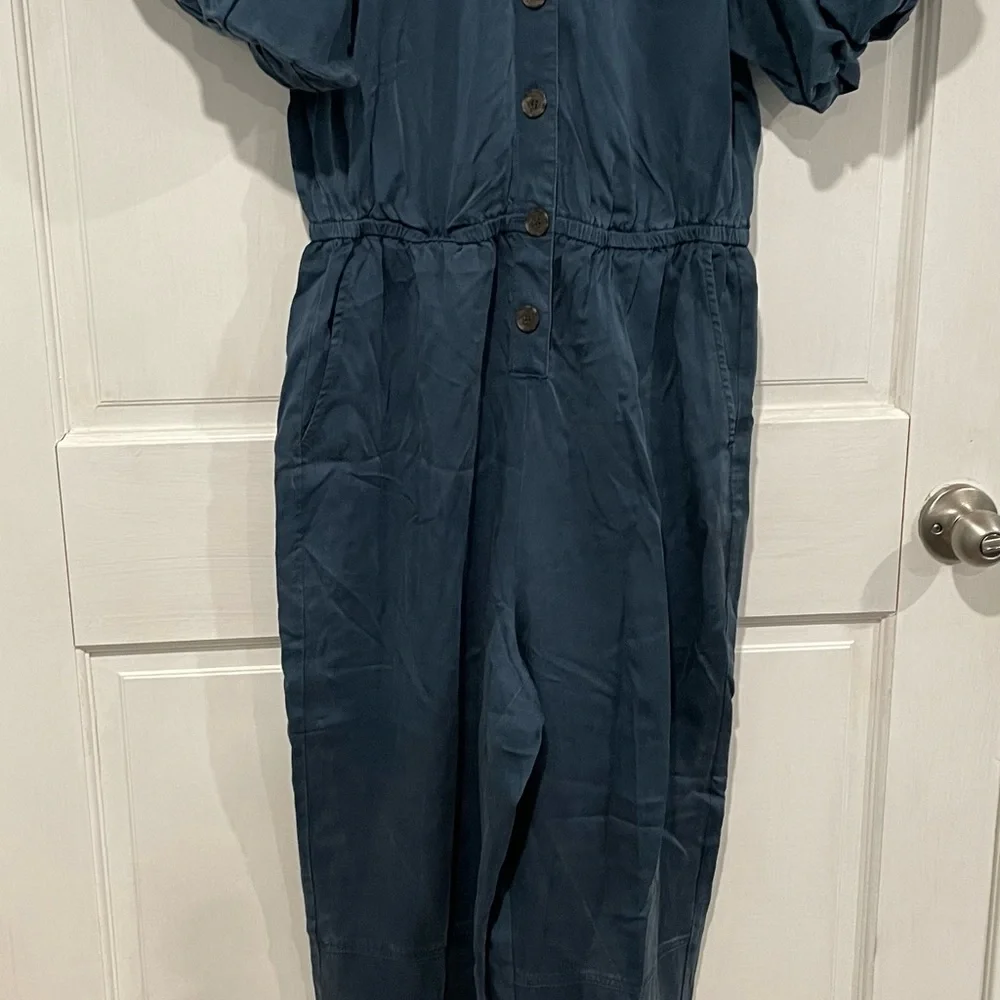J. Crew Drapey belted jumpsuit, size M - Picture 2 of 9